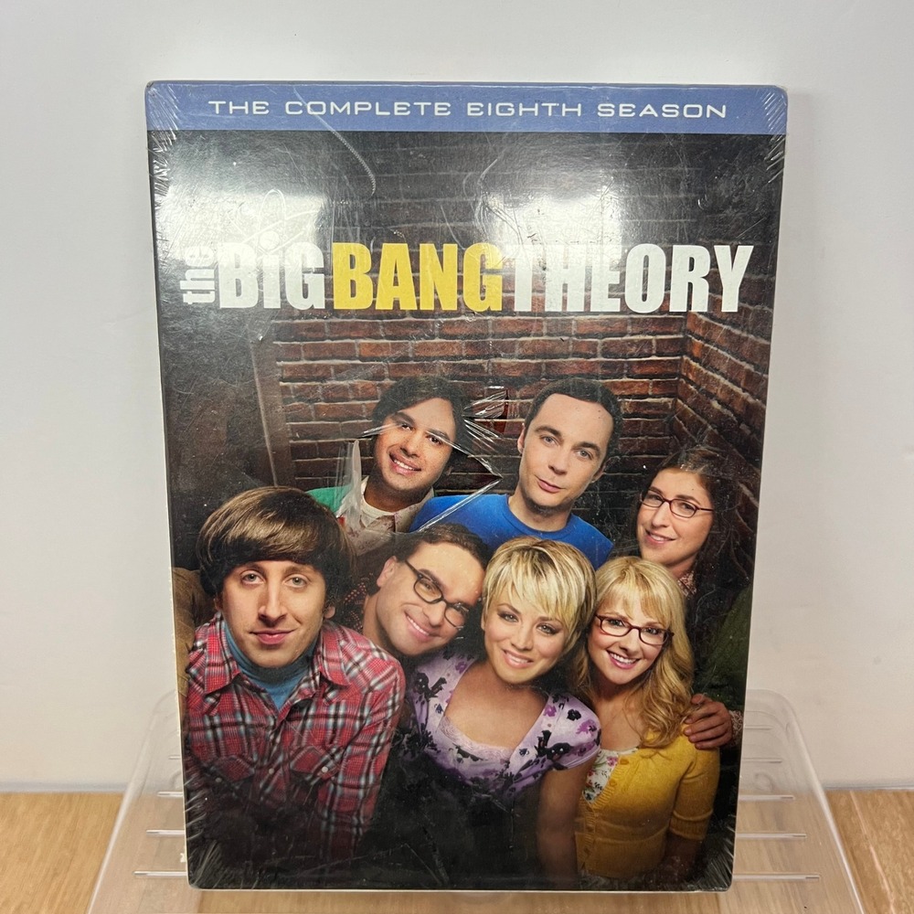 The Big Bang Theory (DVD) The Complete Eighth Season Comedy Not Rated NEW SEALED
